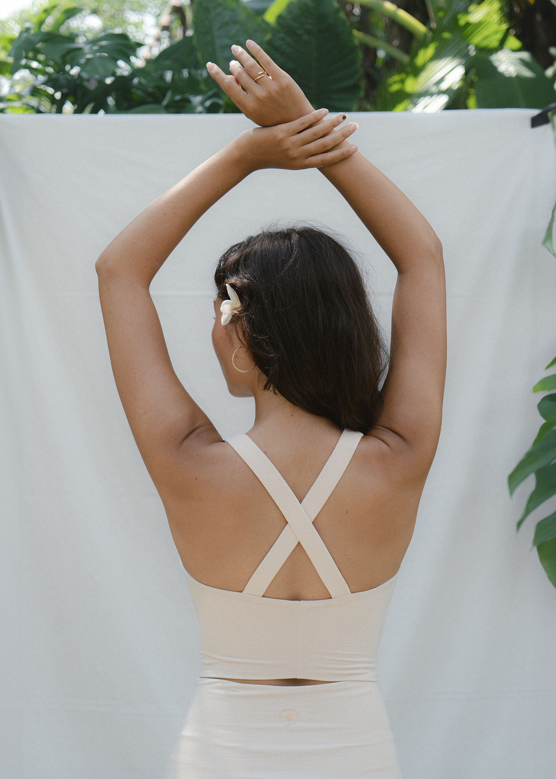 Agni Cross Top Pearl